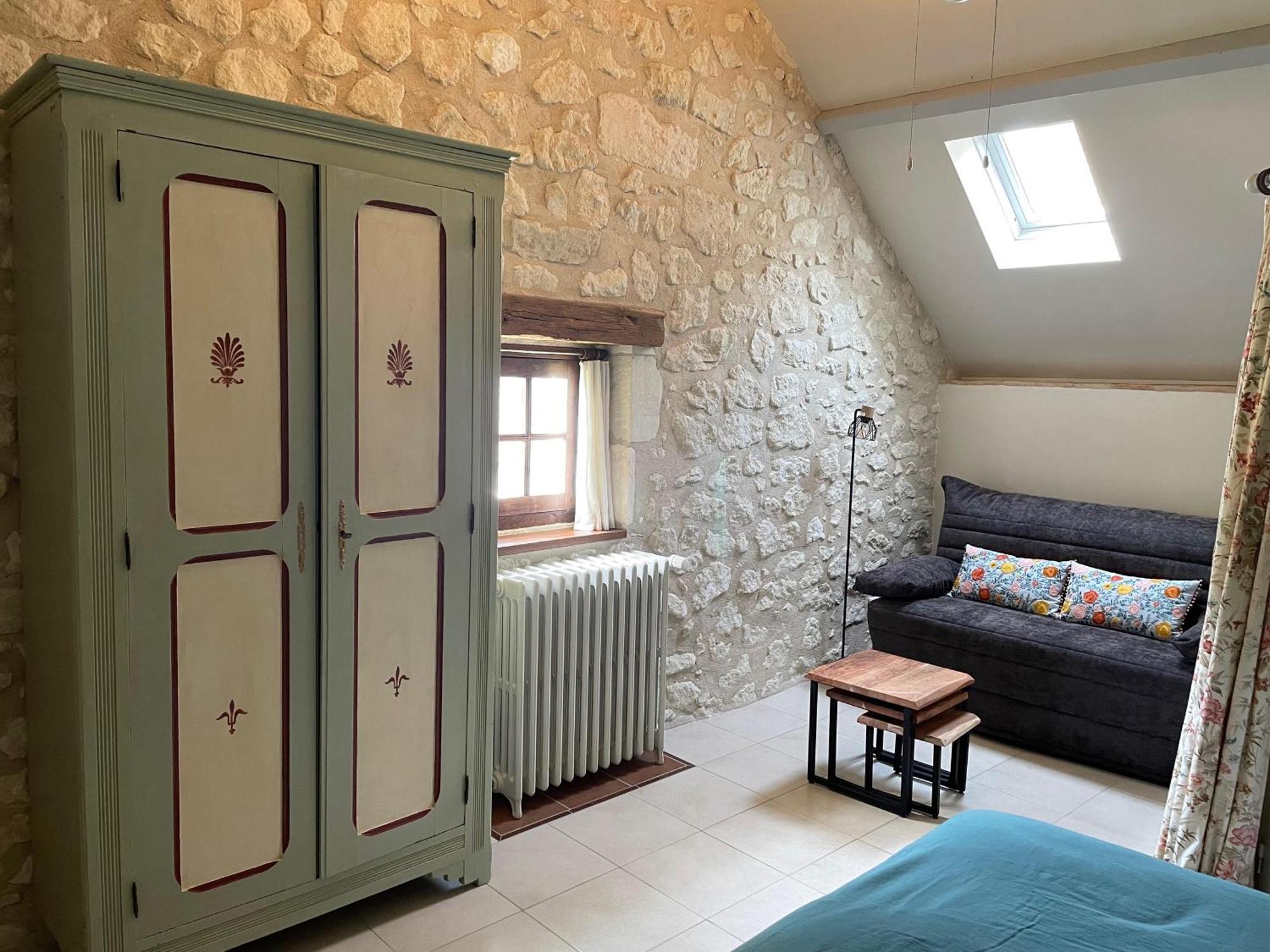 Bossay-sur-Claise Les Bertaulieres B&B 객실 사진