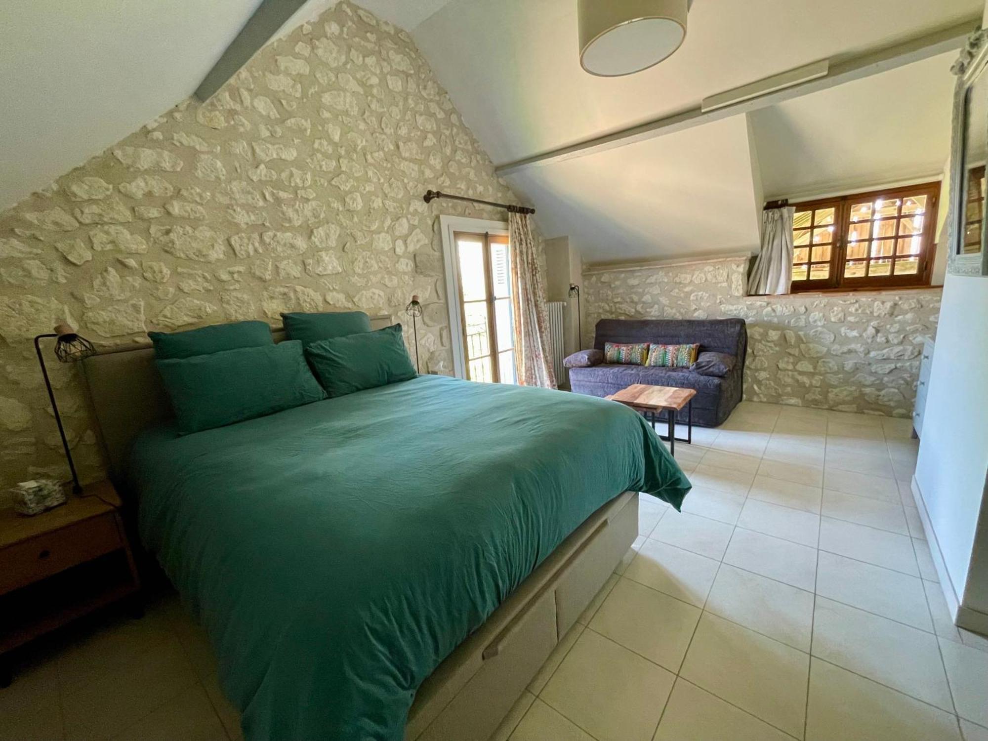 Bossay-sur-Claise Les Bertaulieres B&B 객실 사진